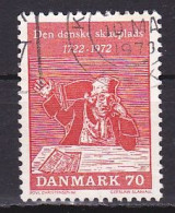 Denmark, 1972, Theatre In Denmark & Holberg's Comedies, 70ø, USED - Gebruikt