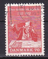 Denmark, 1972, Theatre In Denmark & Holberg's Comedies, 70ø, USED - Used Stamps