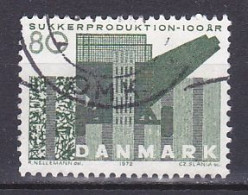 Denmark, 1972, Sugar Production Centenary, 80ø, USED - Oblitérés