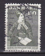 Denmark, 1971, Danish Women's Assoc. Centenary, 80ø, USED - Usati