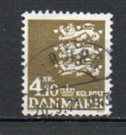 Denmark, 1970, Coat Of Arms, 4.10kr, USED - Usado