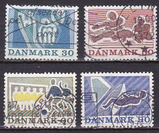 Denmark, 1971, Sports, Set, USED - Usati