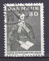 Denmark, 1971, Danish Women's Assoc. Centenary, 80ø, USED - Oblitérés