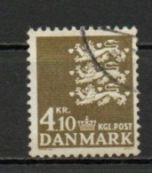 Denmark, 1970, Coat Of Arms, 4.10kr, USED - Oblitérés