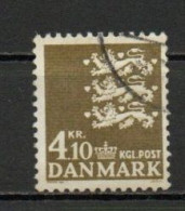 Denmark, 1970, Coat Of Arms, 4.10kr, USED - Usati