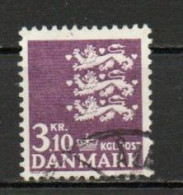 Denmark, 1970, Coat Of Arms, 3.10kr, USED - Usati