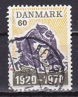 Denmark, 1970, North Schleswig's Reunion With Denmark 50th Anniv, 60ø, USED - Used Stamps