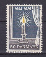 Denmark, 1970, Liberation 25th Anniv, 50ø, USED - Usati