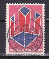 Denmark, 1969, Non Figurative Stamp, 60ø, USED - Usado