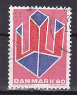 Denmark, 1969, Non Figurative Stamp, 60ø, USED - Usado