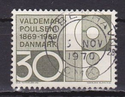 Denmark, 1969, Valdemar Poulsen, 30ø, USED - Oblitérés
