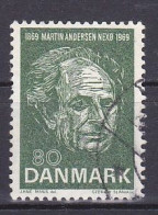 Denmark, 1969, Martin Andersen Nexø, 80ø, USED - Usado