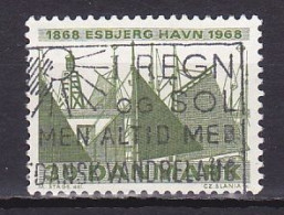 Denmark, 1968, Esbjerg Harbour Centenary, 30ø, USED - Oblitérés