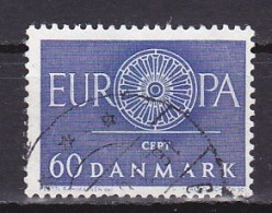 Denmark, 1960, Europa CEPT, 60ø, USED - Gebruikt