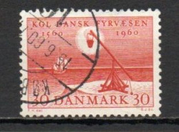 Denmark, 1960, Lighthouse Service 400th Anniv, 30ø, USED - Gebraucht