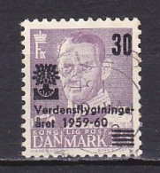 Denmark, 1960, World Refugee Year, 30ø, USED - Used Stamps