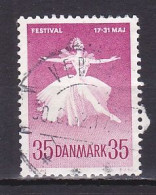 Denmark, 1959, Ballet & Musical Festival, 35ø, USED - Gebruikt