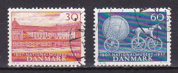 Denmark, 1957, National Museum 150th Anniv, Set, USED - Oblitérés