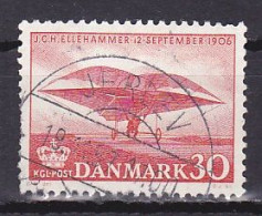 Denmark, 1956, J. C. H. Ellehammer First Flight 50th Anniv, 30ø, USED - Oblitérés