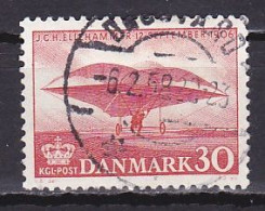 Denmark, 1956, J. C. H. Ellehammer First Flight 50th Anniv, 30ø, USED - Used Stamps