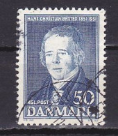 Denmark, 1951. Hans Christian Ørsted, 50ø, USED - Gebruikt