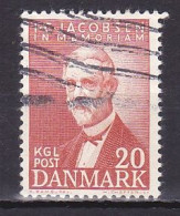 Denmark, 1947, J. C. Jacobsen & Carlsberg Foundation, 20ø, USED - Used Stamps