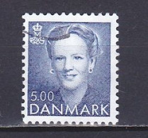 Denmark, 1992, Queen Margrethe II, 5.00kr, USED - Used Stamps