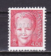 Denmark, 2000, Queen Margrethe II, 4.00kr, USED - Oblitérés