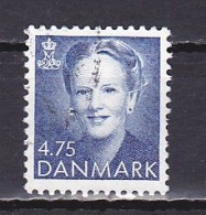 Denmark, 1991, Queen Margrethe II, 4.75kr, USED - Gebruikt