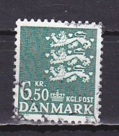 Denmark, 1986, Coat Of Arms, 6.50kr, USED - Usado