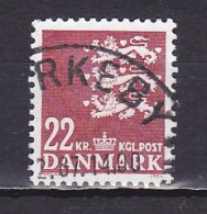 Denmark, 1987, Coat Of Arms, 22kr, USED - Gebraucht