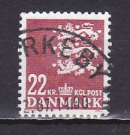 Denmark, 1987, Coat Of Arms, 22kr, USED - Used Stamps