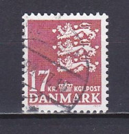 Denmark, 1984, Coat Of Arms, 17kr, USED - Used Stamps