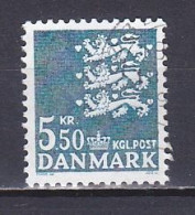 Denmark, 1984, Coat Of Arms, 5.50kr, USED - Usado