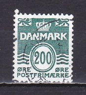 Denmark, 1983, Numeral & Wave Lines, 200ø, USED - Gebruikt