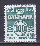 Denmark, 1981, Numeral & Wave Lines, 100ø, USED - Gebraucht