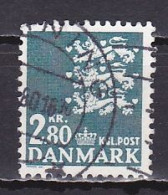 Denmark, 1979, Coat Of Arms, 2.80kr, USED - Used Stamps