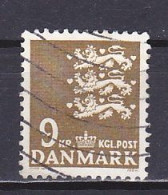 Denmark, 1977, Coat Of Arms, 9kr, USED - Oblitérés