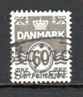 Denmark, 1978, Numeral & Wave Lines, 60ø, USED - Used Stamps