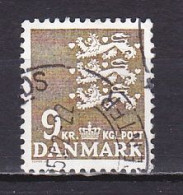 Denmark, 1977, Coat Of Arms, 9kr, USED - Oblitérés