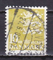 Denmark, 1976, Coat Of Arms, 10kr, USED - Usado