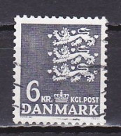 Denmark, 1976, Coat Of Arms, 6kr, USED - Oblitérés