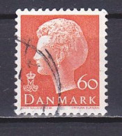 Denmark, 1974, Queen Margrethe II, 60ø/Orange, USED - Usati