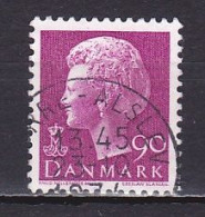 Denmark, 1974, Queen Margrethe II, 90ø/Violet, USED - Usati