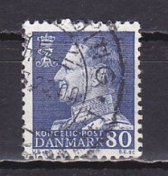 Denmark, 1965, King Frederik IX, 80ø, USED - Usado