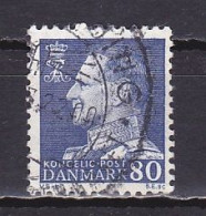 Denmark, 1965, King Frederik IX, 80ø, USED - Gebruikt