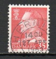 Denmark, 1963, King Frederik IX, 35ø, USED - Oblitérés