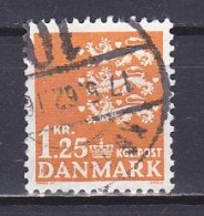 Denmark, 1962, Coat Of Arms, 1.25kr, USED - Used Stamps