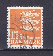 Denmark, 1962, Coat Of Arms, 1.25kr, USED - Oblitérés