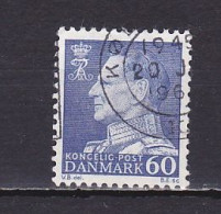 Denmark, 1961, King Frederik IX, 60ø, USED - Oblitérés